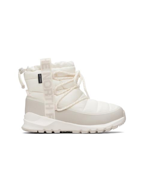 White THERMOBALL Lace Up Waterproof Boots