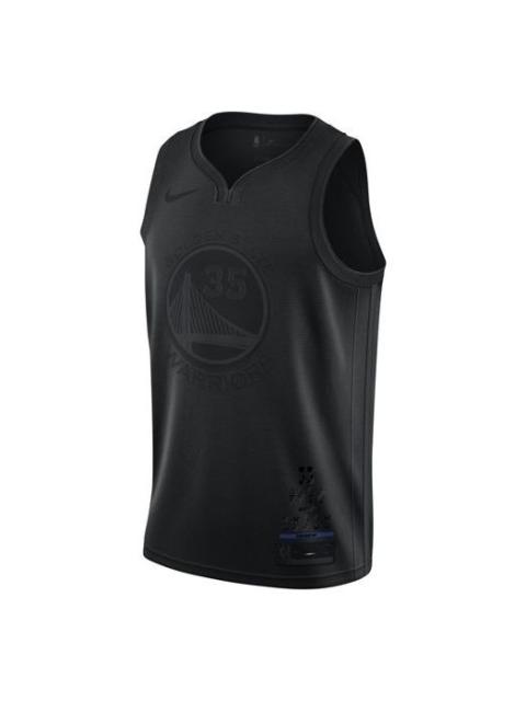 Nike MENS NBA Golden State Warriors Durant MVP Connected Jersey Black BQ5411-010