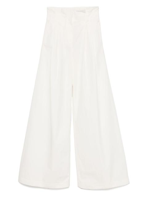 wide-leg trousers