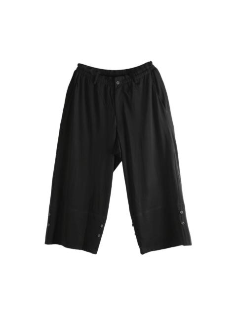 BUTTON-DETAIL TROUSERS