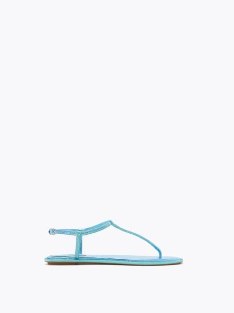 DIANA SKY BLUE SANDAL WITH CRYSTALS 10