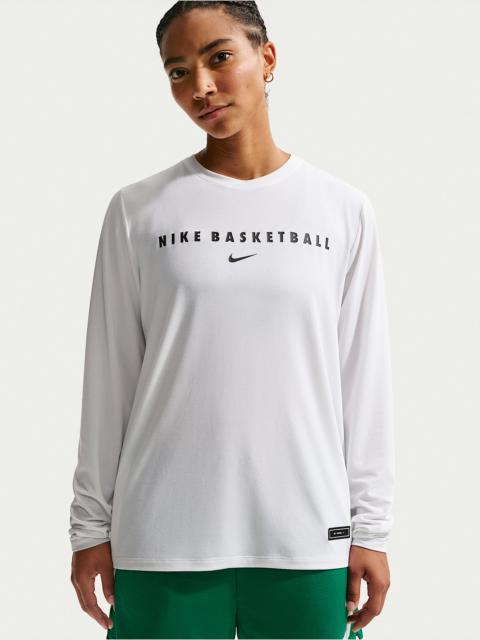 Nike Women's Dri-FIT Long-Sleeve Warm-Up Basketball Top