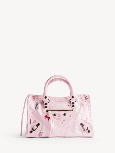 Women's Le City Bag Small in Petal Pink/multicolor