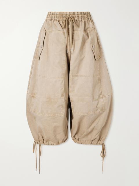 Wide-leg Cotton Pants