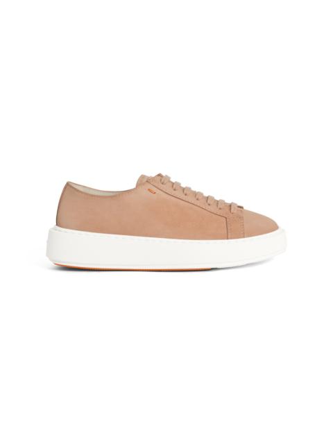 Women's natural suede sneaker