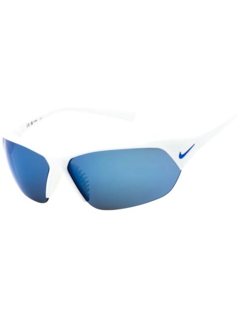 Nike Skylon Ace Rectangular Sunglasses White Grey (SKYLON-ACE-FQ4683-104)
