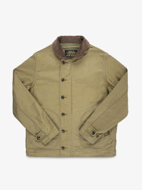12OZ WHIPCORD LIGHTWEIGHT N1 DECK JACKET - KHAKI