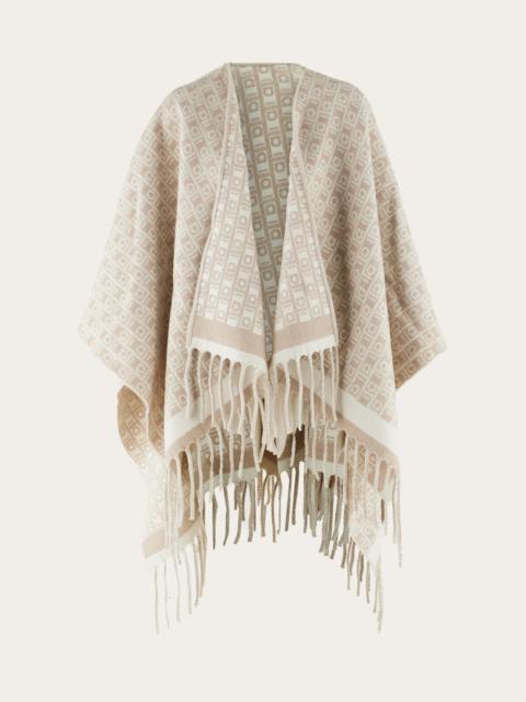 Ferragamo Monogram cape