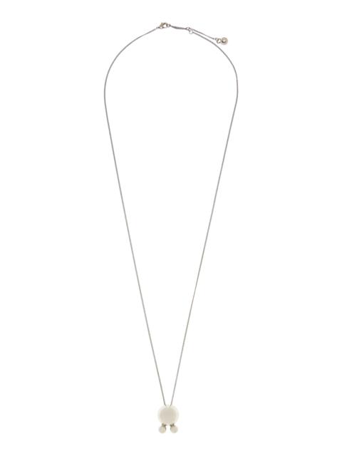 Rattle Bolo Tie silver