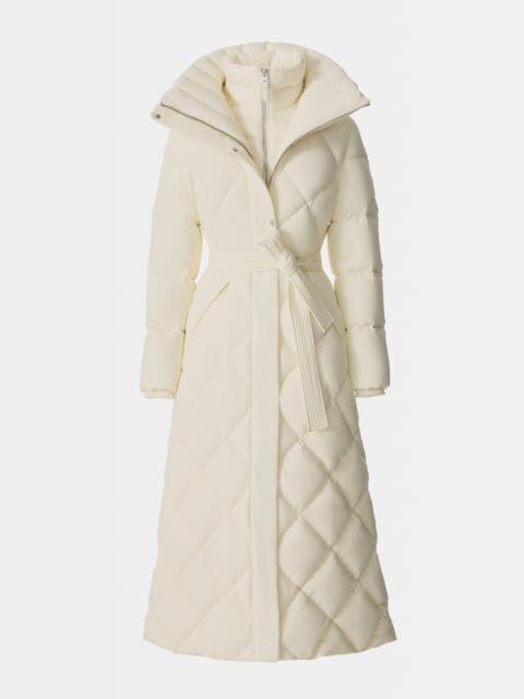 LAURELLA 2-in-1 Light Down Belted Coat