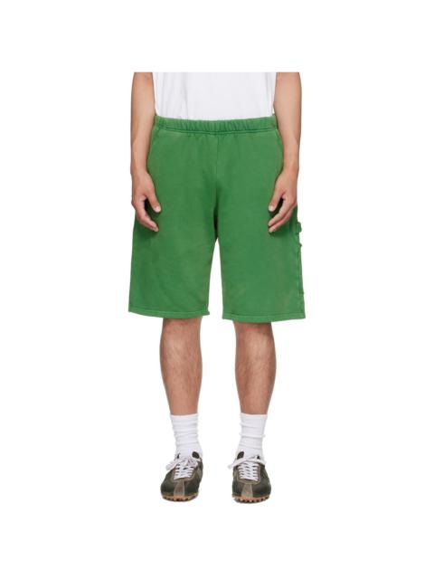Green Heavyweight Utility Shorts