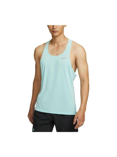 Nike Dri-Fit Running Tank Top 'Ice Emerald Green' DQ4733-346