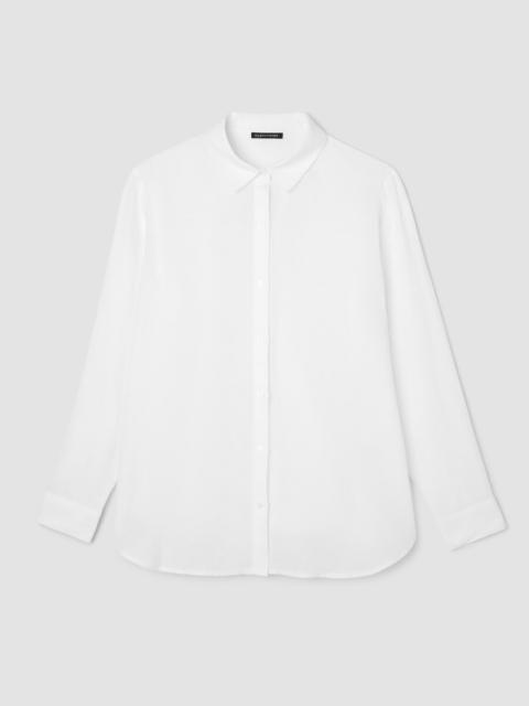 Organic Handkerchief Linen Classic Collar Shirt