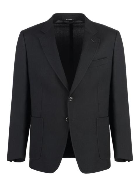 single-breasted blazer