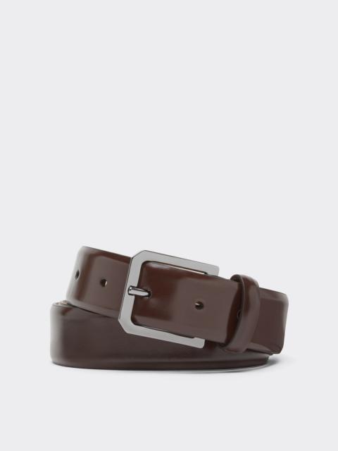 Leather belt
