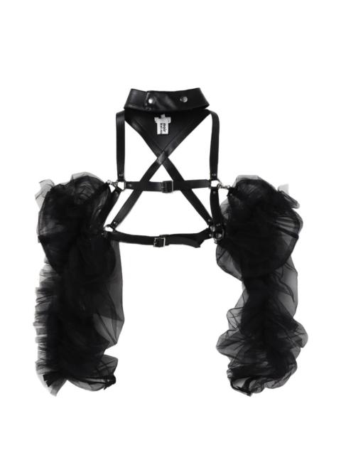 ruffled harness