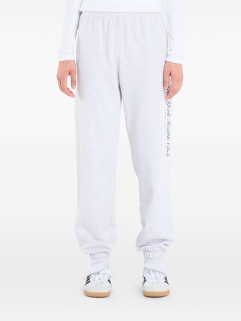 NY Health Club side-pocket track pants