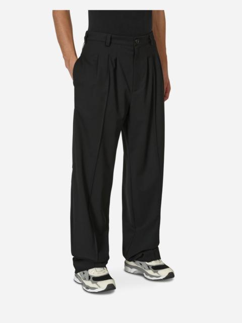 Kreuk Tailored Trousers Crow Black