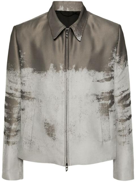 J-Pylon abstract-pattern jacket