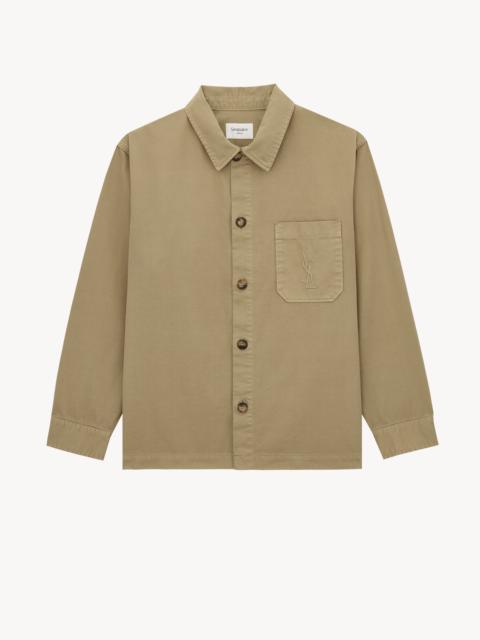 CASSANDRE OVERSHIRT IN COTTON