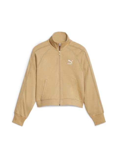 (WMNS) PUMA T7 Track Jacket 'Tan' 621464-84