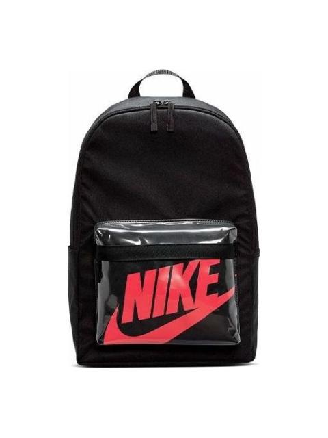 Nike Heritage 2.0 Backpack 'Black Red' BA6175-010