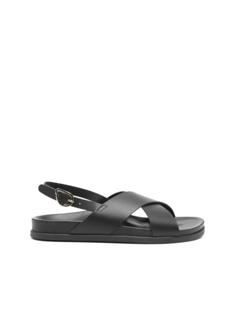 Ikesia criss-cross-strap sandals