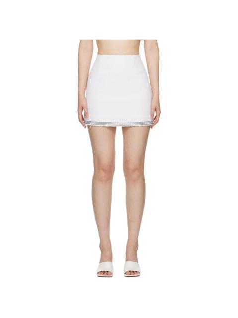 SSENSE Exclusive Off-White Miniskirt