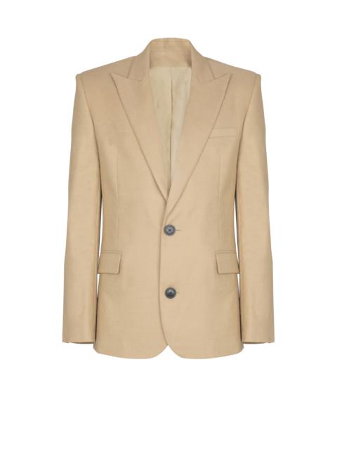 Canvas 2-button jacket