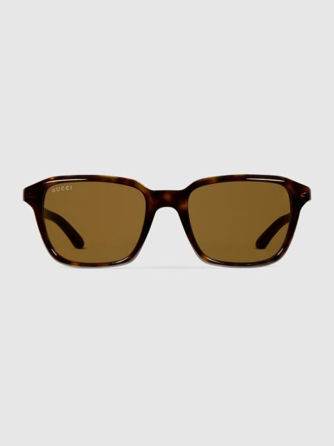 Square frame sunglasses