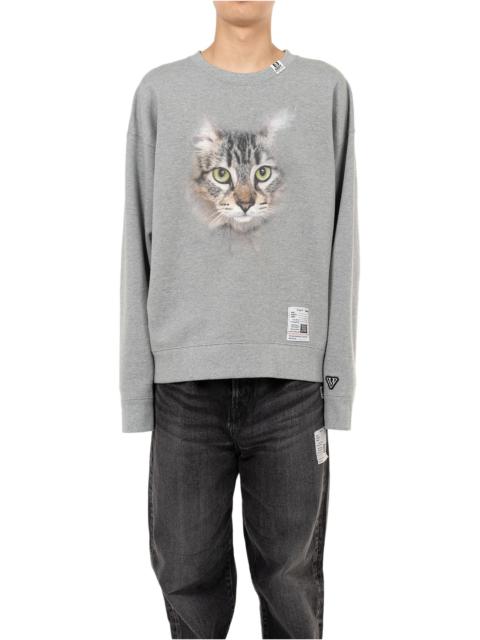Cat Printed Sweatshirt