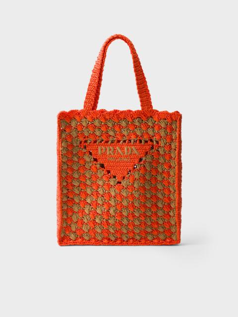 Crochet tote bag