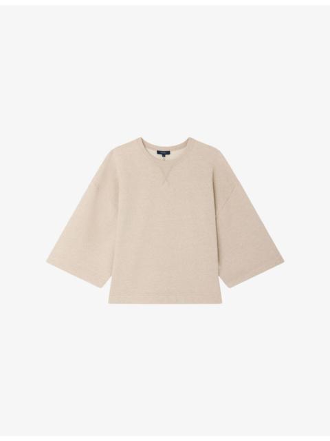 Iksan Relaxed-Fit Cotton and Linen Sweatshirt