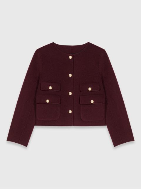 Reversible double-faced jacket