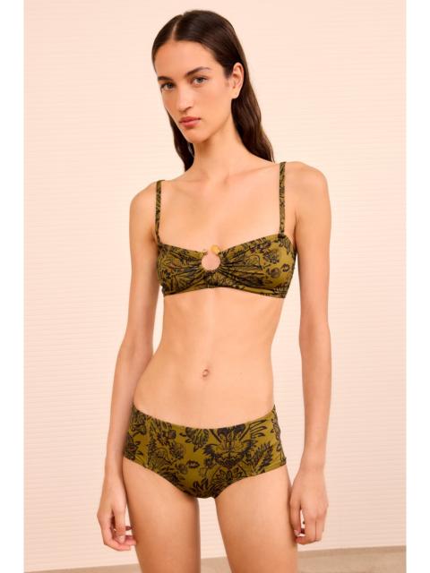 Corfu Bikini Top with Ring Detail