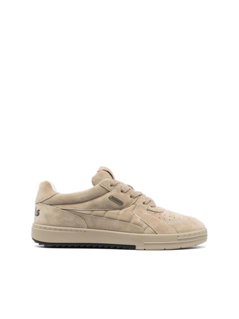 suede low-top sneakers