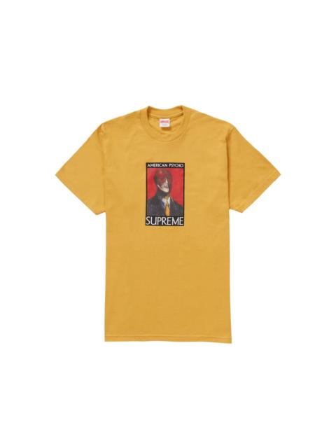 Supreme American Psycho Tee Mustard