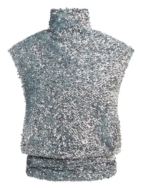 Ovica sequinned top