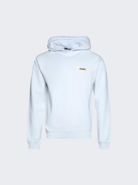 Le Hoodie Gros Grain Light Blue