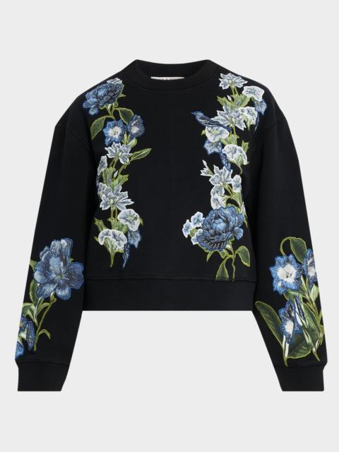 Russell Embellished Crewneck Sweatshirt