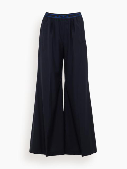Trouser in Blublack