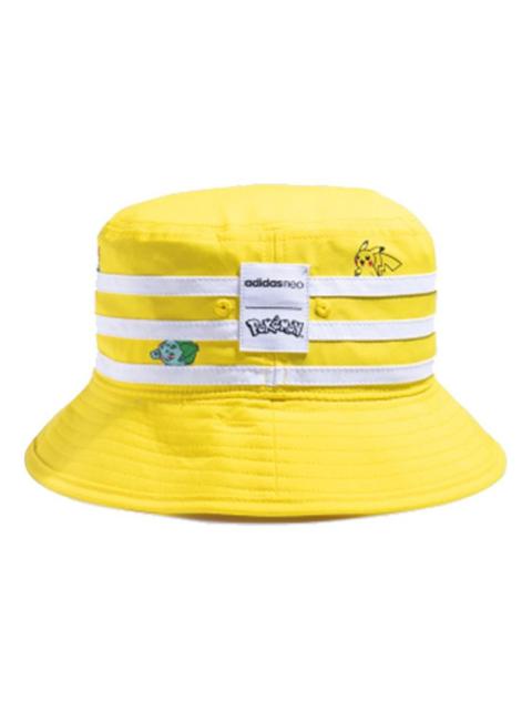 adidas neo x Pokemon Fisherman's hat Yellow FR5584