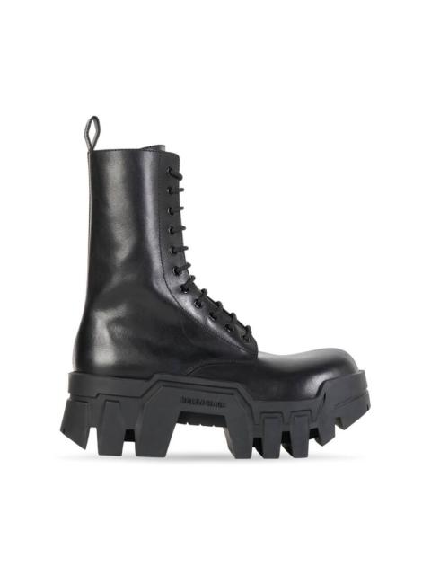 Women's Bulldozer Lace-up Boot in Black