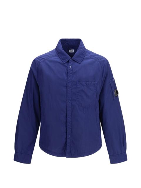 Chrome-R padded lens shirt jacket