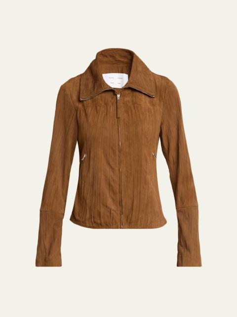 Tarin Textured Suede Jacket