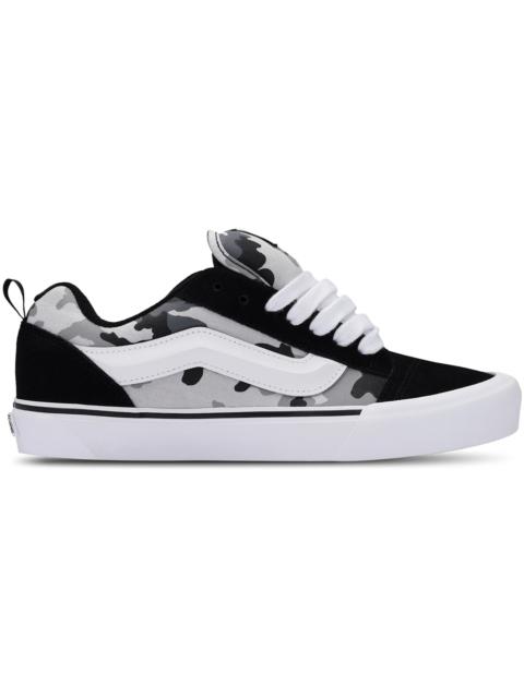 Vans Knu Skool Black White Camo