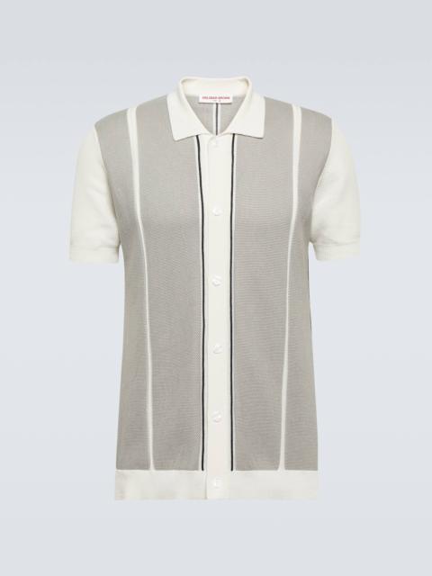 Tiernan Ripley knitted cotton shirt