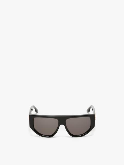 B Frame Logo Sunglasses In Black