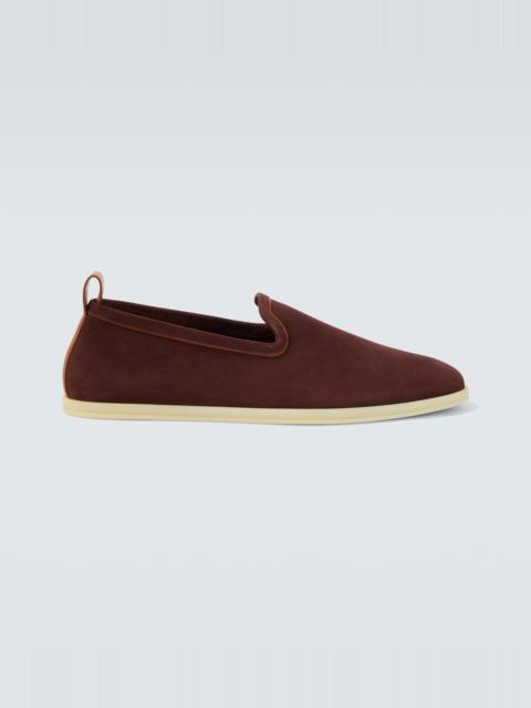 Venice Walk suede slip-on shoes