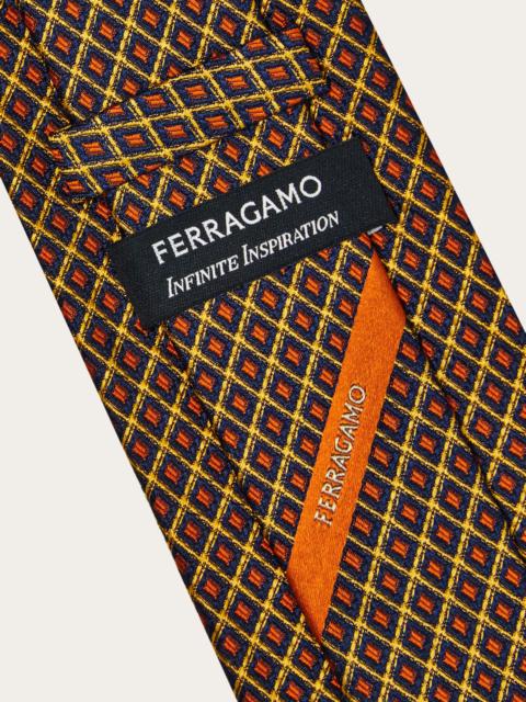 Jacquard tie